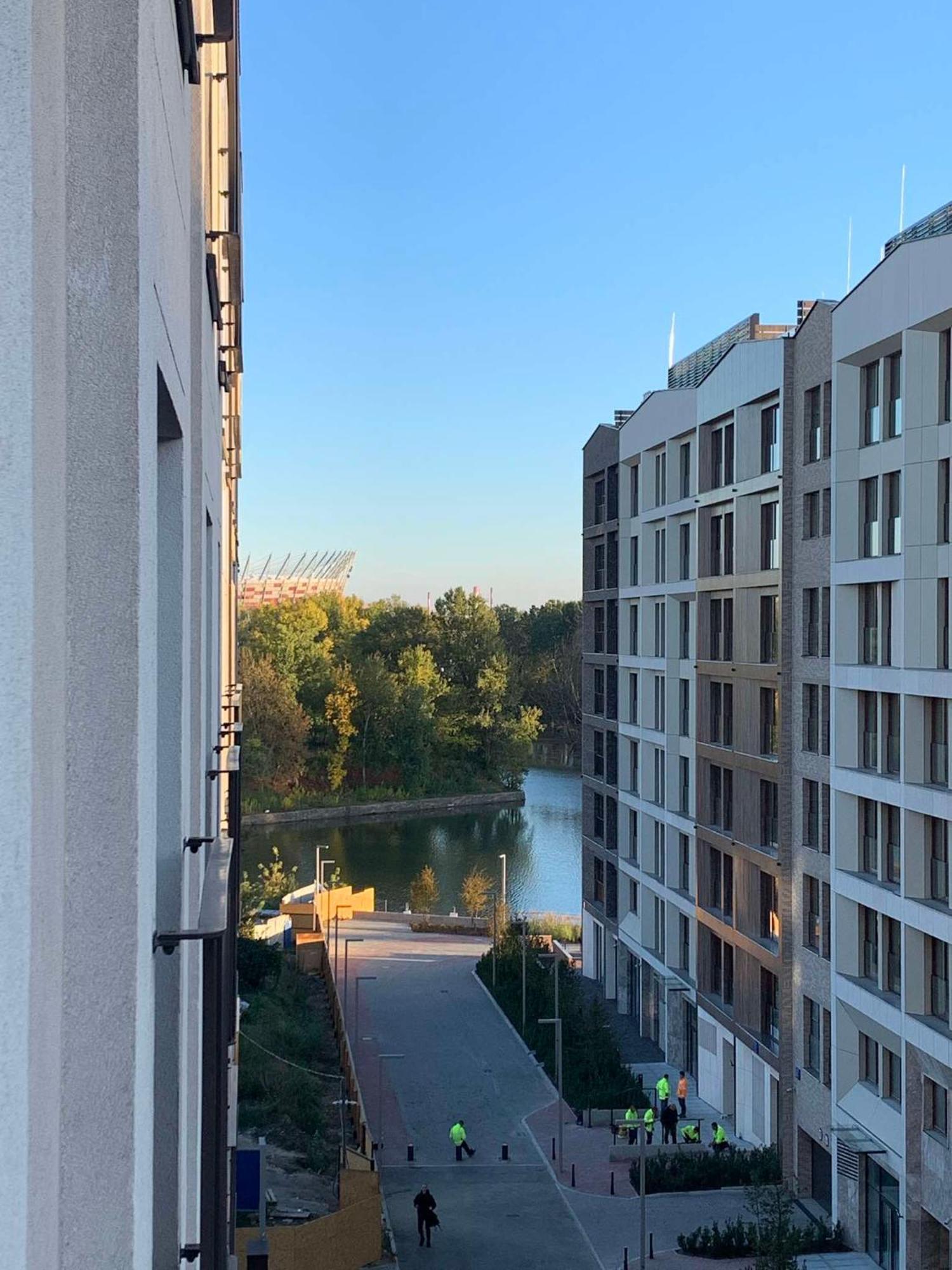 Apartament Nad Wisla Spacerem Do Centrum I Starego Miasta Warschau Exterior foto